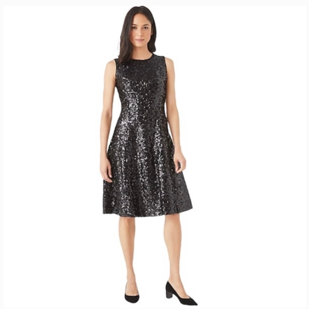 NWT Kate Spade Fit and Flare sequin dress